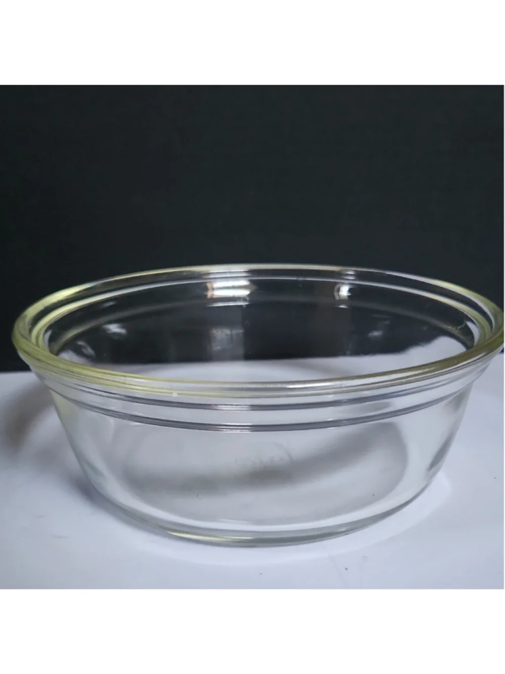 “Antique 1920s Pyrex Clear Glass Casserole Dresser Box Set #167 #267 Etched Rose